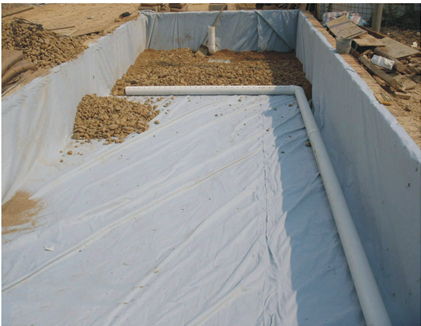 Geomembran Komposit HDPE dengan Geotekstil